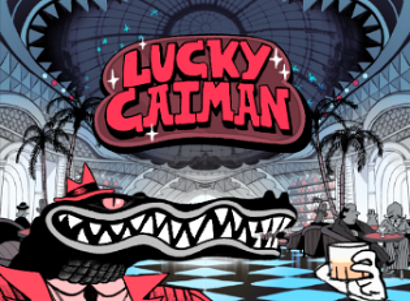 Lucky Caiman Logo