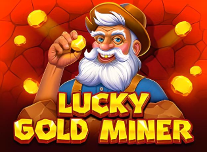 Lucky Gold Miner Logo