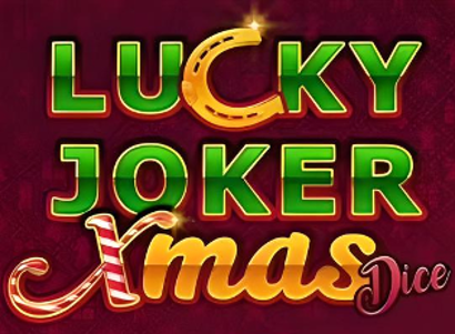 Lucky Joker Xmas Dice Logo