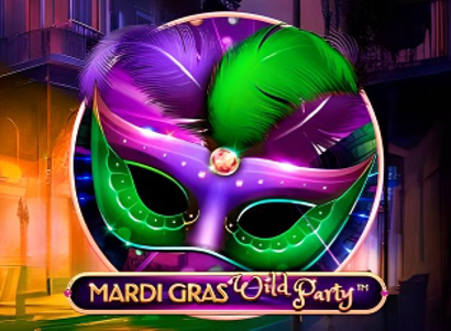 Mardi Gras Wild Party Logo