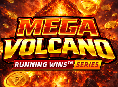 Mega Volcano Running Wins Mega Volcano Running Wins Logo