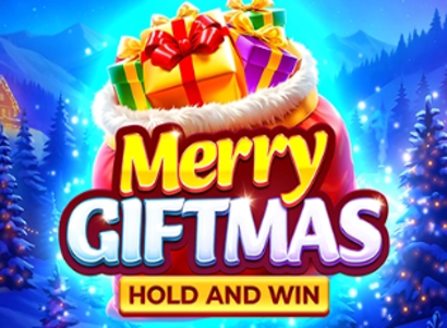 Merry Giftmas Hold and Win Logo