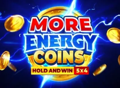 More Energy Coins Hold and Win Logo