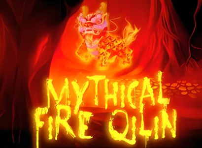 Mythical Fire Qilin Logo