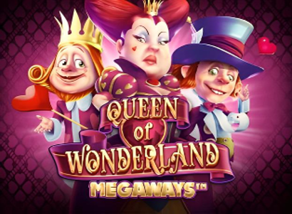 Queen of Wonderland Megaways Logo