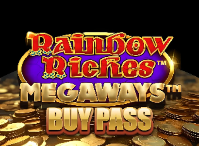 Rainbow Riches Megaways Buy Pass Logo