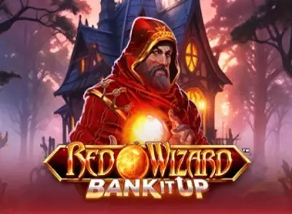 Red Wizard Bank It Up Logo