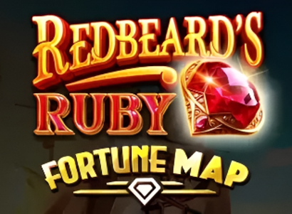 Redbeards Ruby Fortune Map Logo