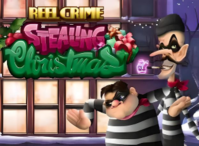 Reel Crime Stealing Christmas Logo
