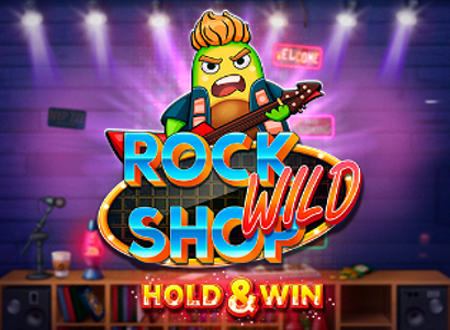 Rock Wild Shop Hold and Win Logo