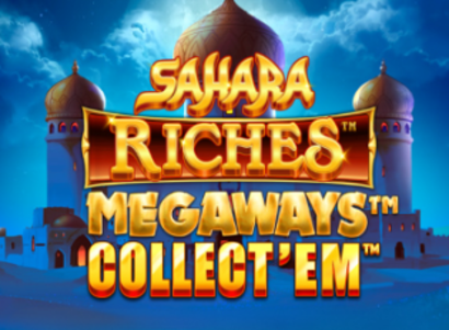 Sahara Riches Megaways Collect Em Logo