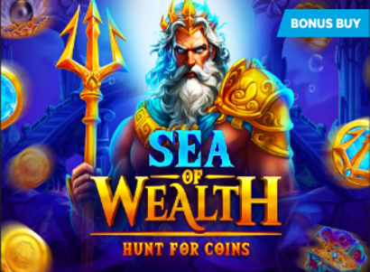 Sea of Wealth Hunt for Coins Logo