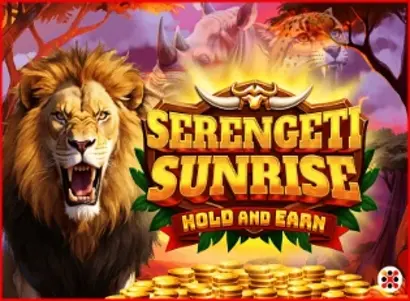 Serengeti Sunrise Hold and Earn Logo