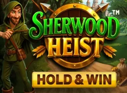 Sherwood Heist Hold and Win Logo