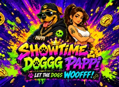 Showtime Doggg Pappi Let the Dogs Woofff Logo