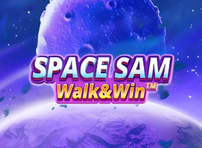 Space Sam Walk and Win Logo