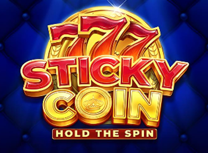 Sticky Coin Hold the Spin Logo