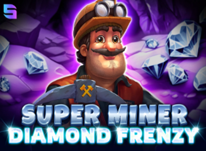 Super Miner Diamond Frenzy Logo