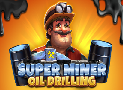 Super Miner Oil Drilling Logo