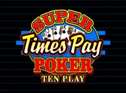 Super Times Pay Ten Play Poker Logo
