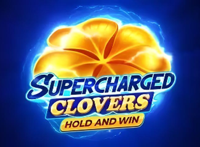 Supercharged Clovers Hold and Win Logo