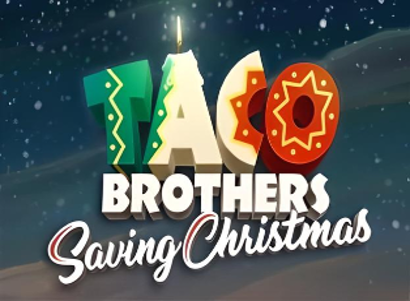 Taco Brothers Saving Christmas Logo
