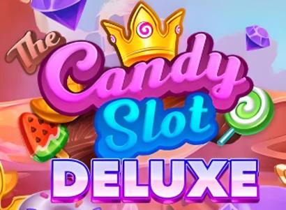 The Candy Slot Deluxe Logo