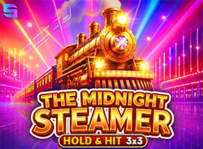 The Midnight Steamer Hold and Hit 3x3 The Midnight Steamer Hold and Hit 3x3 Logo