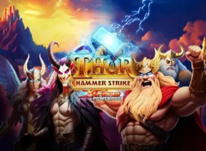 Thor Hammer Strike Xtreme Power Pots Logo