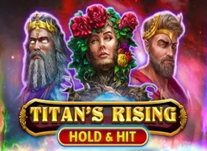 Titans Rising Hold and Hit Logo