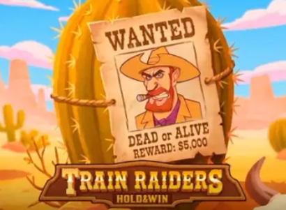 Train Raiders Hold and Win Logo