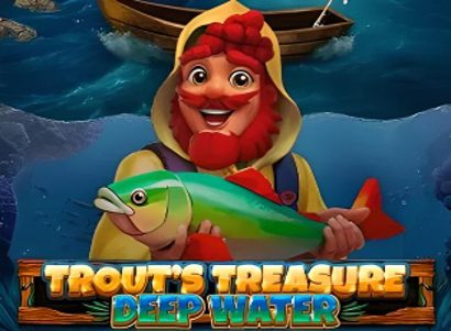 Trouts Treasure Deep Water Logo