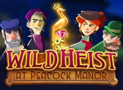Wild Heist at Peacock Manor Logo