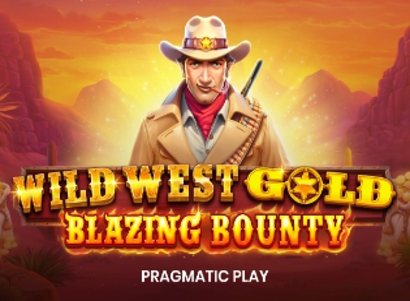 Wild West Gold Blazing Bounty Logo