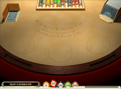 Hand blackjack