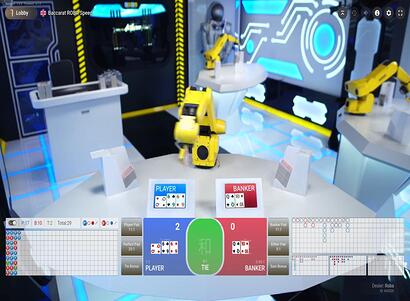 Baccarat ROBA Speed Logo