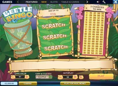 Play Beetle Bingo Scratch Cards at Casino.com Play Beetle Bingo Scratch Cards at Casino.com