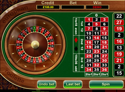 Free european roulette games fun