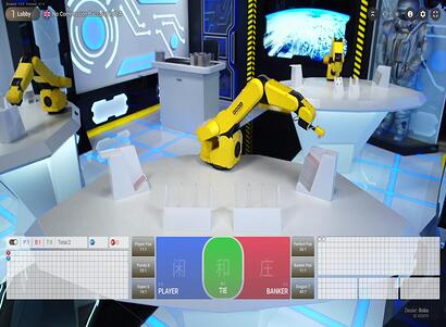 No Commission Baccarat ROBA Logo