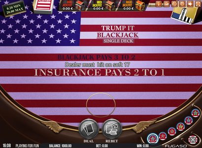 Blackjack single deck game