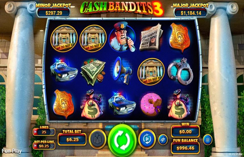 Velvet Spin: 120 Free Spins on “Cash Bandits 3”