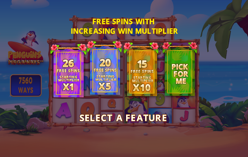 Penguins Megaways Buy Bonus