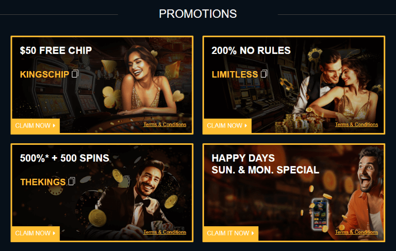 promotions casino brango