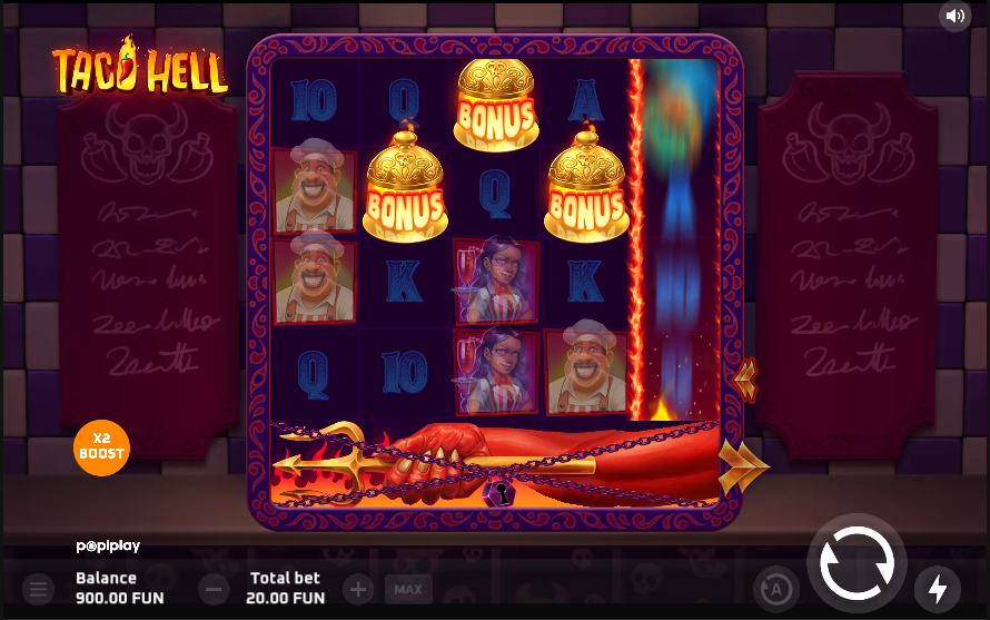 Taco Hell 3 Bonus Symbols