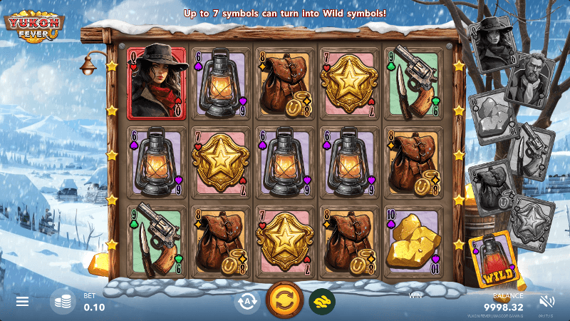 yukon fever mascot gaming tableau