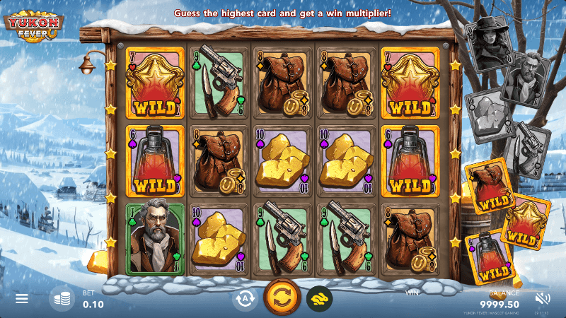 yukon fever mascot gaming wild feature